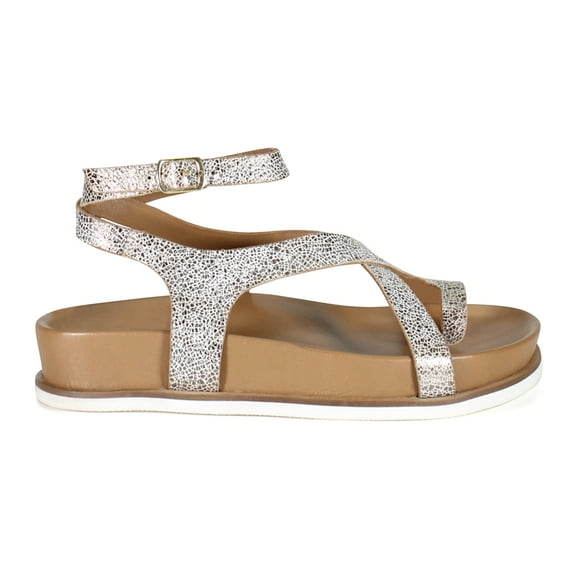 Diba True Womens Carn Ival Metallic Gladiator Strappy Casual Shoes