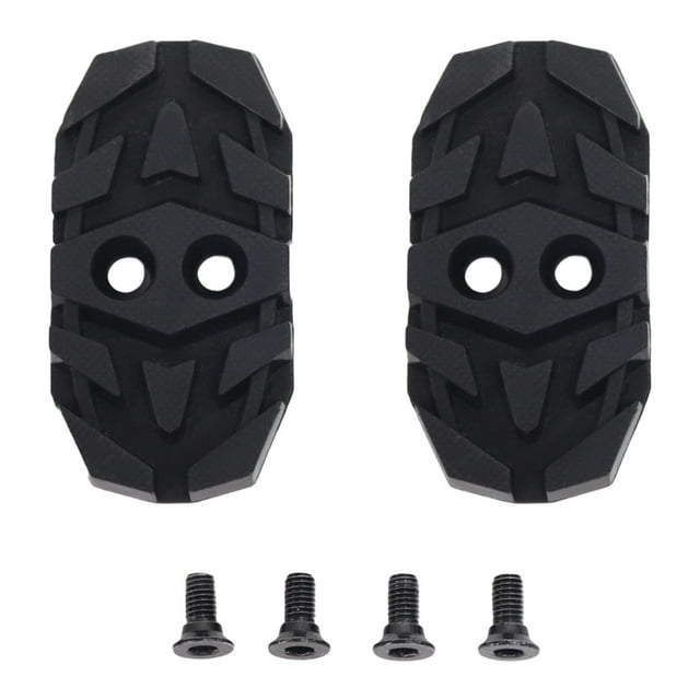 Adaptador de calas para bicicleta de carretera, 2 unidades, para calzado de ciclismo, accesorio resistente, convertidor de pedal duradero para montar