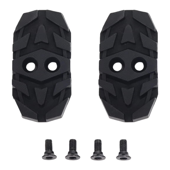 2 Pieces Cleat Pedal Adapter Set Cycling Shoe Converter Nylon Material for Mountain Road Bike Riders