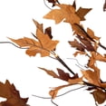 thumbnail image 5 of Northlight LED Lighted Autumn Harvest Artificial Maple Leaf Tree - 6' - Warm White Lights, 5 of 6