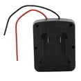 thumbnail image 1 of Battery Mount Connector Lithium Battery Adapter Power Connector Mount With Wires For  M18 18V Black, 1 of 8