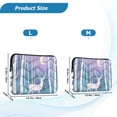thumbnail image 4 of FORMRS 15"-15.6" Laptop Sleeve Protective Case Soft Carrying Quilted Computer Bag Cover, Purple Night Deer, 4 of 7
