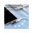 thumbnail image 6 of High Speed PD100w Charging Lightning to USB C Adapter Converter Durable Metal Design for iPhone iPad Android Devices, 6 of 11