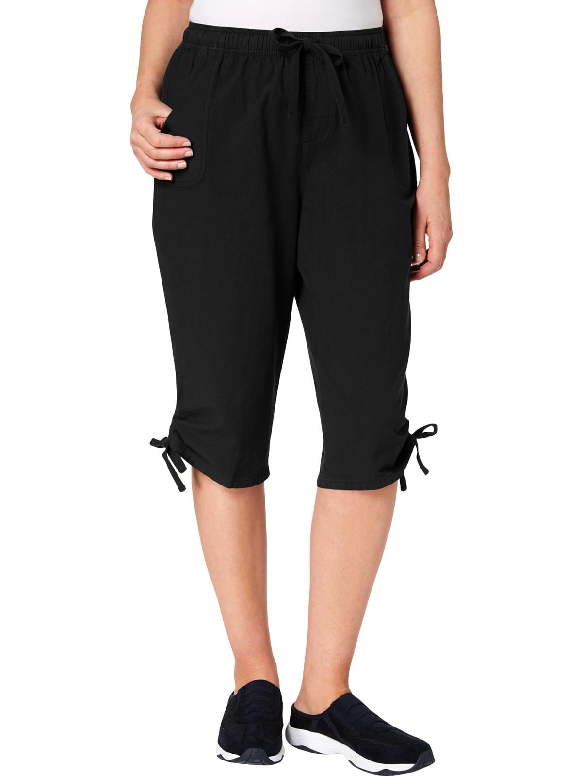 womens drawstring cargo shorts