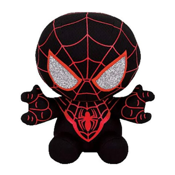 Ty Beanie Baby Miles Morales Marvel Spider Man 6 Plush Walmart Com Walmart Com