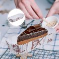 thumbnail image 1 of FUTUREORYY 200Pcs Mini Boat Shape Disposable Baking Cups for Cake Pans in Holiday and Anniversary Events, 1 of 5