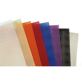 Herrschners Fall Gingham Coasters Plastic Canvas Kit