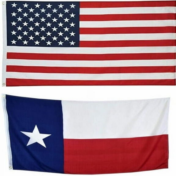 2' X 3' 2x3 USA Flag American Flag Texas State Flag WHOLESALE LOT USA SHIPPER