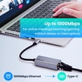 thumbnail image 2 of Adaptador USB C a Ethernet Empirical de 1 Gbps para Mac/PC, 2 of 9