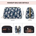 thumbnail image 5 of Picia Cute Rabbit Print Leather Makeup Bag Make Up Bag Travel Toiletry Bag for Her Girlfriend Teacher Teen Girl Gifts, 5 of 8