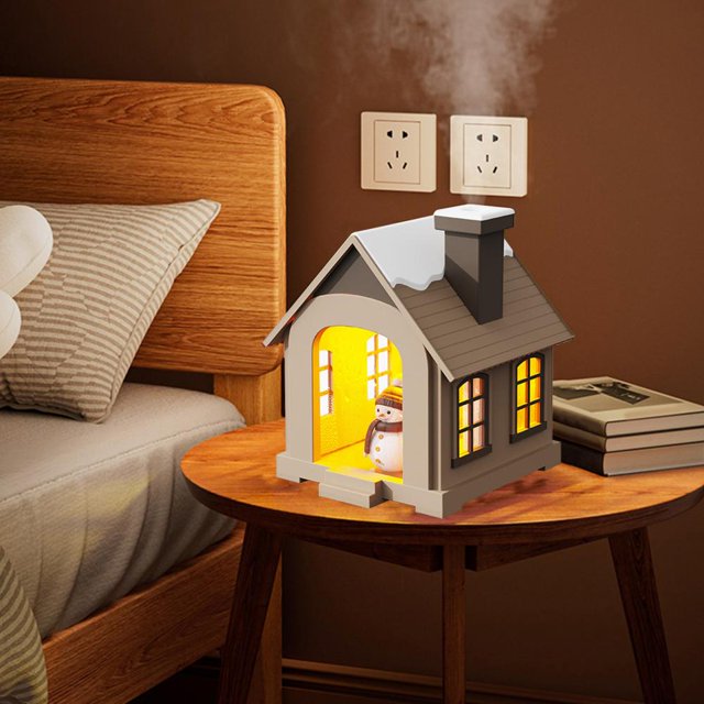 Feltree Humidifiers for Bedroom and Large Room 500ML Cool Mist Humidifier with Quiet Night Light and 8hrs Automatic Power Off Function 2025