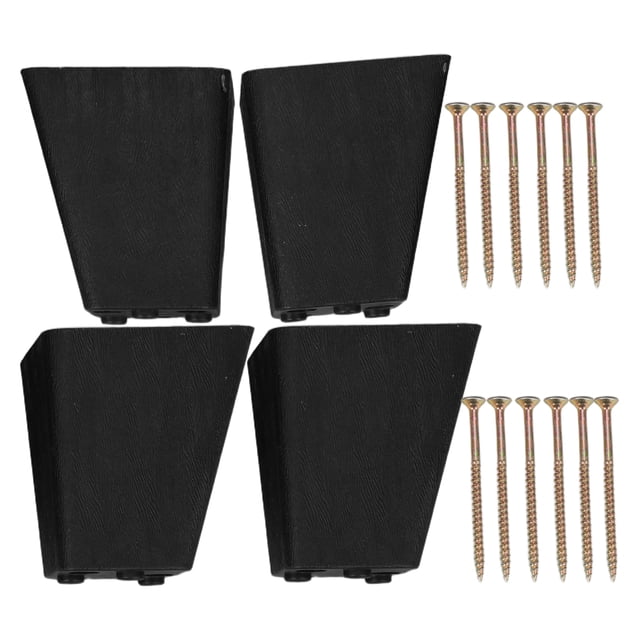 unbranded 4Ud Patas De Plástico Para Sofá Resistente A Humedad Soporte Seguro Para Muebles
