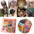 thumbnail image 4 of Hair Claw Clips Girls Hair Accessories Candy Color Headwear Set Cute Hairpin Rubber Band Combination Set Creative Simple Hairpin Head Rope Gift Box Set, 4 of 7
