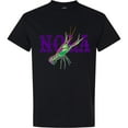 thumbnail image 3 of Inktastic Nola Mardi Gras Crayfish in Purple T-Shirt, 3 of 5