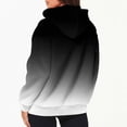 thumbnail image 4 of Timegard Cardigans for Women Zipper Hoodies Sweatshirts Top Gradient Color Casual Loose Pullover Pockets, 4 of 6