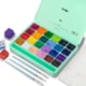thumbnail image 1 of Juego de pintura HIMI Gouache 24 colores x 30 ml/1 oz con pinceles y paleta Diseño de copa de gelatina No tóxico Perfecto para principiantes estudiantes artistas (verde), 1 of 7