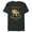 Dark Heather, variant on Ice Age Diego Saber-Tooth Tiger Halftone - Short Sleeve Blended T-Shirt for Adults - Customized-Navy Heather