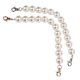 thumbnail image 4 of Cadena para bolso con cuentas de perlas, excelente mano de obra, fácil de instalar, accesorios de cadena desmontable para carteras, bolsos, 20mm, 2 uds., 4 of 5
