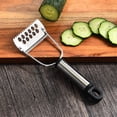 thumbnail image 4 of Toystoory Pelador de verduras portátil 3 en 1, cortador de patatas, zanahorias, pepinos, acero inoxidable, rallador de frutas, utensilio de cocina, 1 ud. Cocina y Comedor Toystoory  HA001050-00, 4 of 6