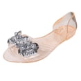 thumbnail image 1 of Wyzesi Pantoufles Rouges pour Femmes Chaussures d'Intérieur et d'Extérieur Bouche de Poisson Clignotante Chaussures de Mode Décontractées Chaussures de Plage Sandales, 1 of 6