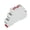White, variant on Suodoka GRT8-2T Mini Din Rail Type Double Delay Time Relay for Industrial Use 16A Output A230 Version Advanced Electrical System Relay for Automation Control Precision Timing Device, 1 Pack
