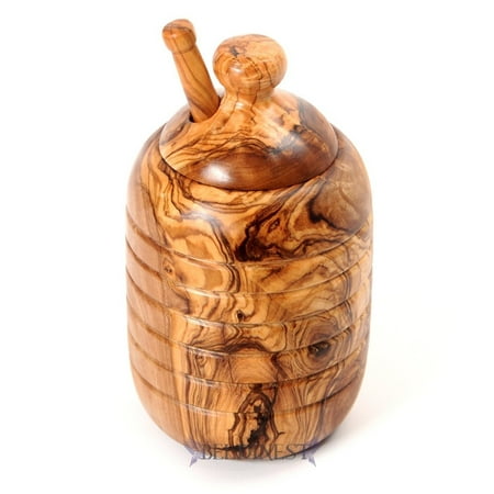 2 Piece Jar - 2 Piece Large Honey Jar and Dipper Set