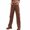Brown, variant on Sngxgn Plus Size Cargo Lounge Pants for Women Casual Wide Leg Pants with Pockets(Brown,L)