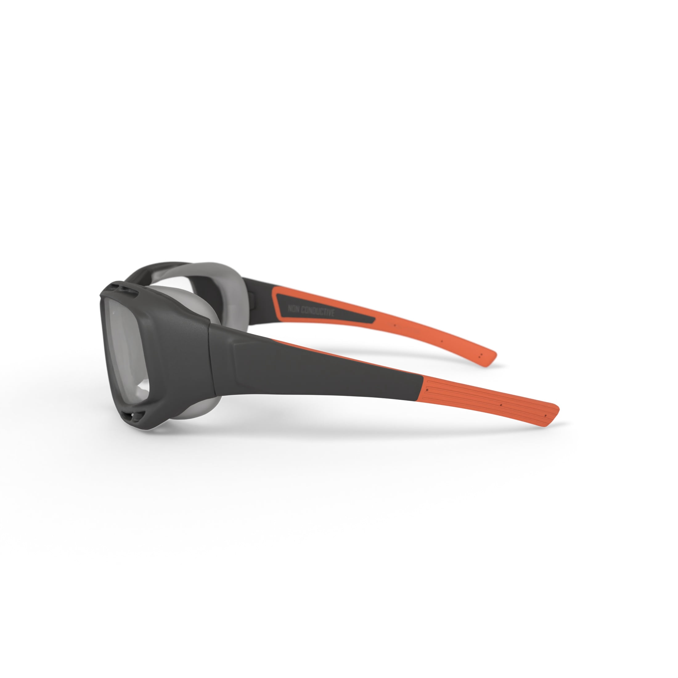 Hudson H5 6217 Prescription Safety Glasses, Gray, OSHA Compliant ANSI Z87.1