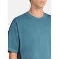 thumbnail image 5 of No Boundaries All Gender Cotton Oversize Tee with Short Sleeves, Men's and Big Men's, 5 of 5