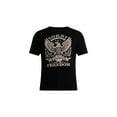thumbnail image 5 of 4th of July Freedom Americana Men’s and Big Men's Graphic Tee by Way to Celebrate, Sizes XS-3XL, 5 of 5