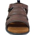 thumbnail image 4 of Men's Nunn Bush Rio Grande Open Toe Fisherman Tan Faux Leather 10 M, 4 of 7