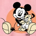 thumbnail image 2 of Disney - Mickey Mouse Hugs His Puppy - Youth Crewneck Fleece Sweatshirt, 2 of 4