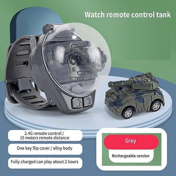 Novelty Mini Watch Control Car Cute RC Car Kids Game Interactive Toys For Boys Girl