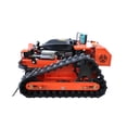 thumbnail image 4 of DeepKron YF550 RC Gasoline Engine Remote Control Gas Lawn Mower 225cc Tracked Slope Mower, All-Terrain Robotic Cutter, Up to 45 Degree Climb, Orange, 4 of 9