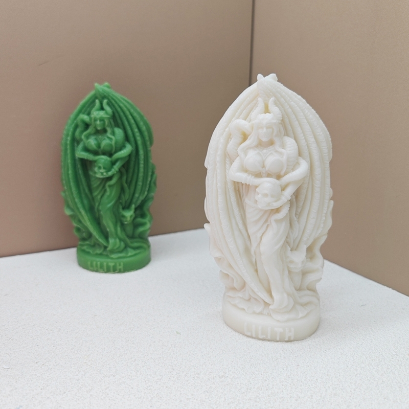 Goddess Shape Silicone Candle Molds Candle Making Supplies Silicone Texture