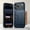 Darkblue, variant on For iPhone 17 Pro Max Phone Case,2-in-1 PC+TPU Heavy Duty Shcokproof Protection,Dual Layer Hidden Secure Sliding Card Holder,Drop-Proof Skin-Feel Anti-Scratch Rugged Phone Case,Armygreen