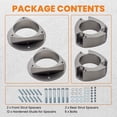 thumbnail image 4 of Maxpeedingrods 3'' Front 3" Rear Leveling Lift Kit Spacers for Subaru Forester 1998-2008 for Subaru Legacy 1995-1999 for Saab 92-X 2005-2006, 4 of 9