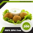 thumbnail image 3 of Concession Essentials 9 Inch KEF16 Paper Plate Uncoated Plates White, 200ct, 3 of 3