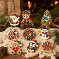 thumbnail image 5 of 10PCS Christmas Ornaments Christmas Diamond Art Kits for Adults Christmas Ornaments Set DIY Pearl Diamond Art Kits Hanging Diamond Art Christmas Ornaments Christmas Decor Craft, 5 of 8