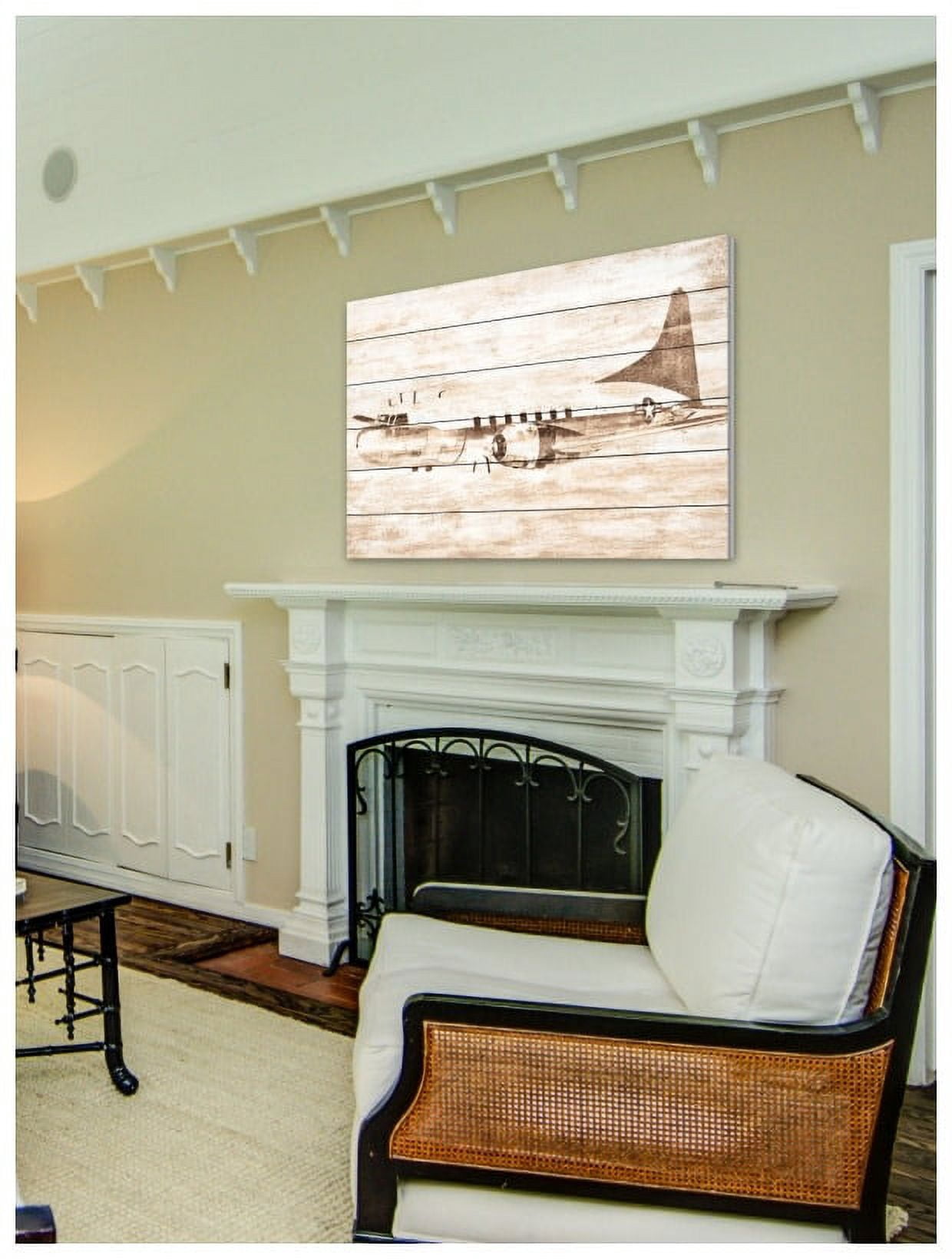 Marmont Hill Inc Marmont Hill - In Flight 2 Painting Print on White Wood