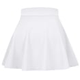 thumbnail image 6 of KPOPLK Girls Tennis Skirts with Pockets Athletic Skorts Inner Shorts High Waisted Sports Golf Running Skirt(5-6 Years,White), 6 of 7