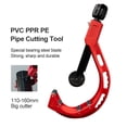 thumbnail image 4 of Metal Scissor PVC PP PE Bearing Pipe Cutter Copper Tube Plumbing Cutting Tool Stainless Steel Cutter ,Easy to Use, 4 of 6