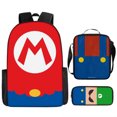 thumbnail image 1 of Rick And Morty Sac d'École Trois Pièces, Sac à Dos Multi-Tailles, Sac d'École Étudiant, 1 of 3
