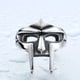 thumbnail image 2 of Doom Mask Estilo Gladiador Anillo Metal Plata Inoxidable Tamaño 10, 2 of 5