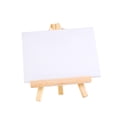 thumbnail image 3 of Caballete soporte trípode Mini caballete de madera que muestra pinturas en lienzo pendiente ajustable decoración del hogar mesa de boda número tarjeta 14cmx20cm Macarena Mini caballete de artista, 3 of 8