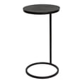 thumbnail image 1 of Uttermost Table d'Appoint Ronde en Fer et Aluminium Brunei Noir Vieilli, 1 of 8