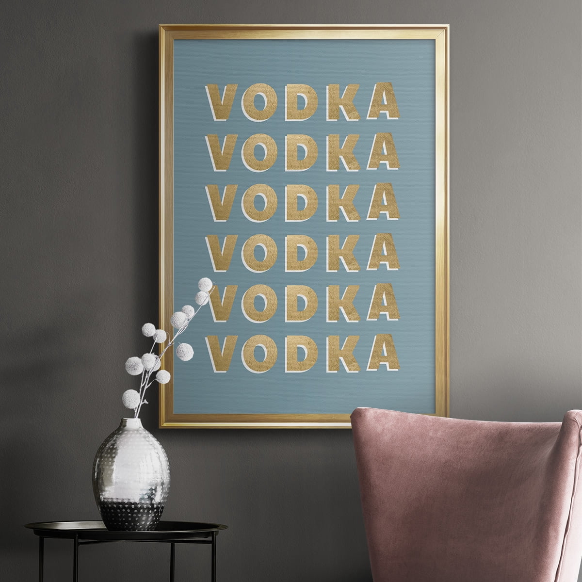 Vodka Premium Classic Framed Print - Ready to Hang