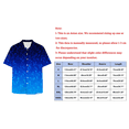 thumbnail image 3 of Hessimy Mens Short Sleeve Button Down Shirt Lightweight Wrinkle Free Untucked Dress Shirts(Red,XXL), 3 of 7