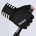 thumbnail image 2 of Gants d'Entraînement Absorbant les Chocs Antidérapants Sans Doigts Gants de Musculation, 2 of 10
