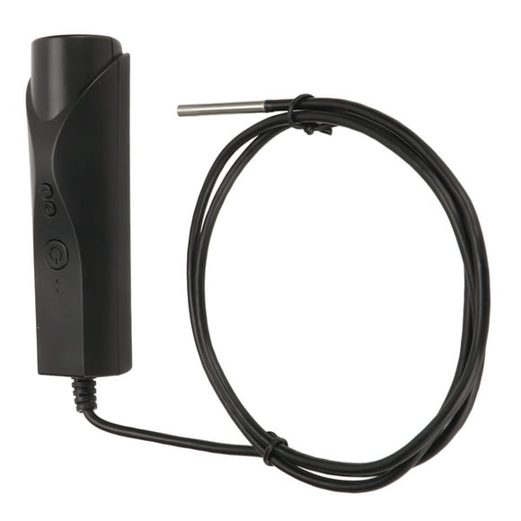 Engine Endoscope Inspection Camera, Large Focal Length 1080P Borescope with 6 LEDs, 3.9mm Diameter, IP67 Waterproof for , for IOS